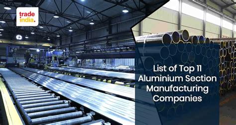 Top 10 aluminium extrusion companies in India